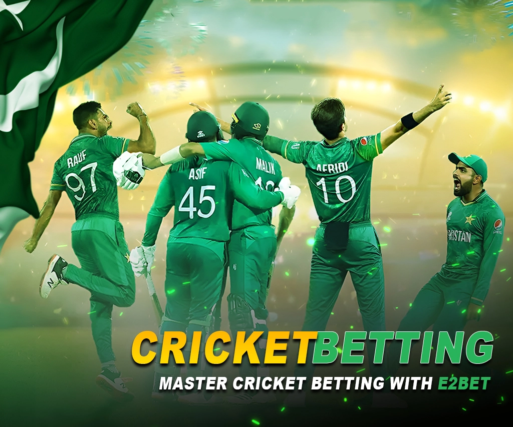 Cricket Betting at E2Bet in Pakistan