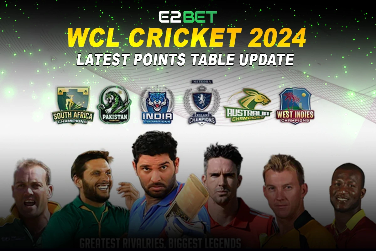 WCL Cricket 2024 Points Table