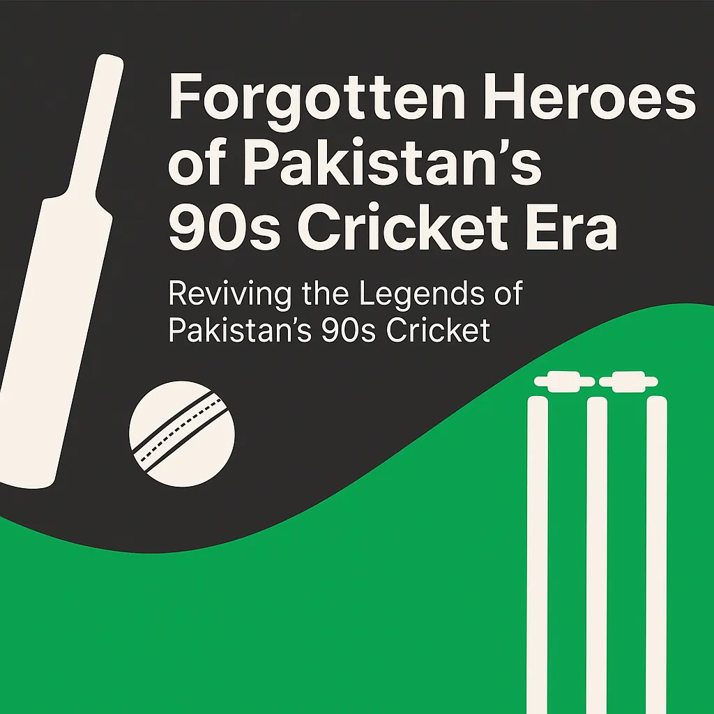 Heroes of Pakistan's 90s Cricket Era