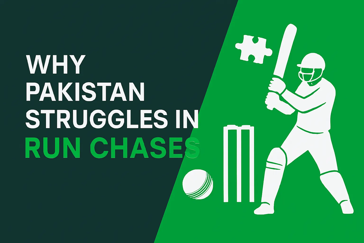 Pakistan Struggles in Run Chases