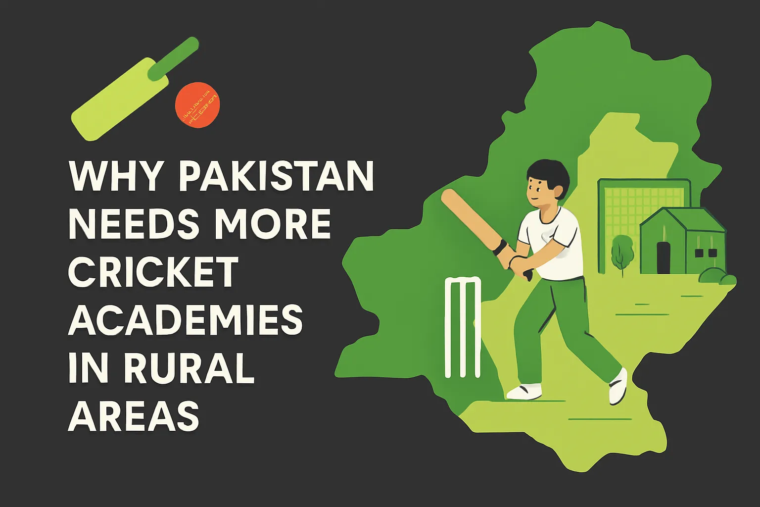 Pakistani Cricket Academies in Rural Areas