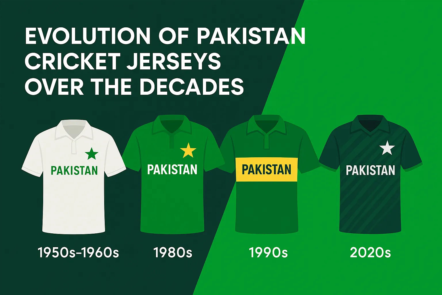 Pakistani's Cricket Jerseys